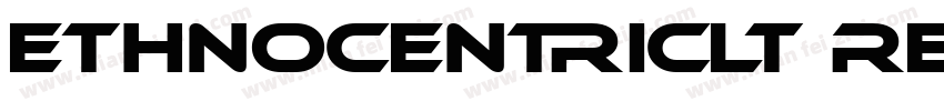 EthnocentricLt Regular字体转换